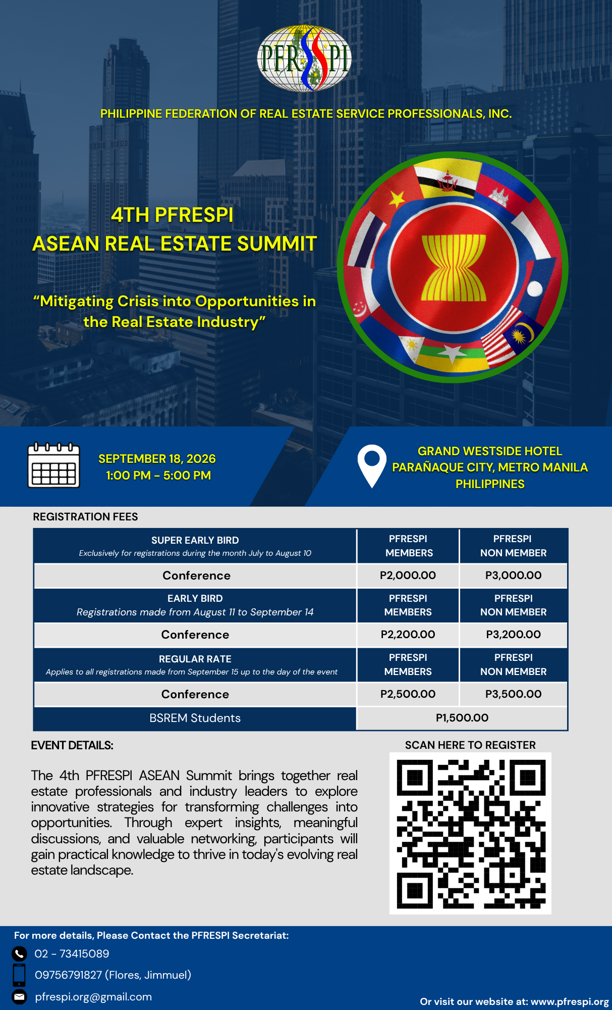 PFRESPI 4th ASEAN Summit - Flyer.png